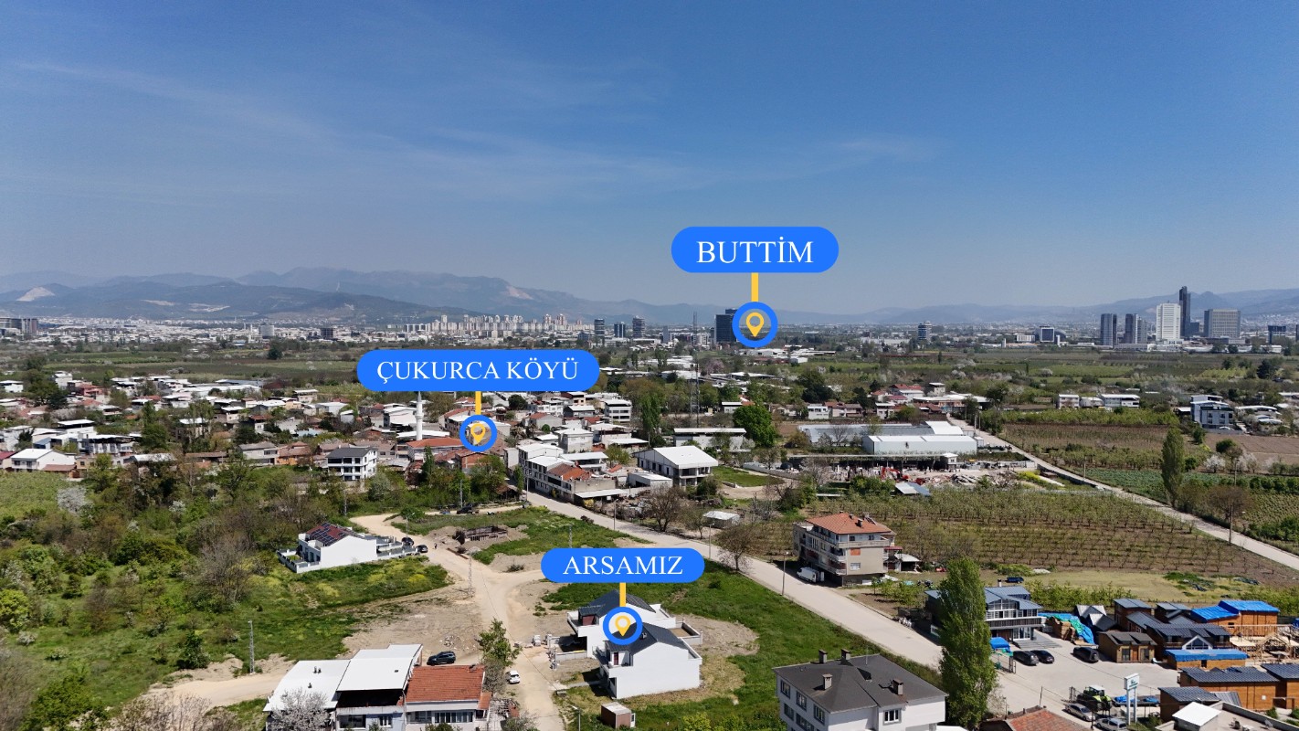 Bursa Osmangazi Çukurca'da 204m² İmarlı Arsa