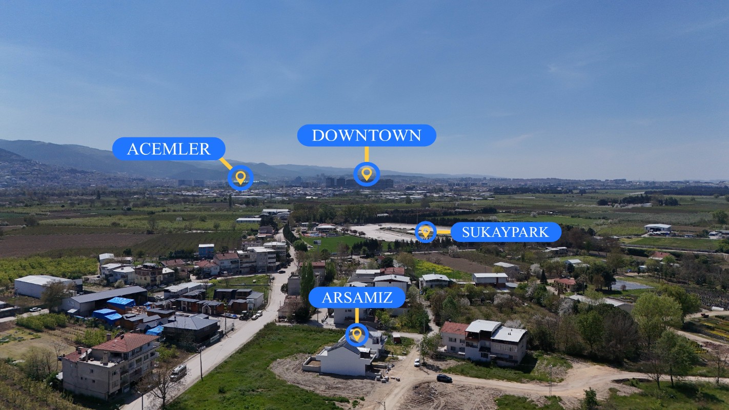 Bursa Osmangazi Çukurca'da 204m² İmarlı Arsa