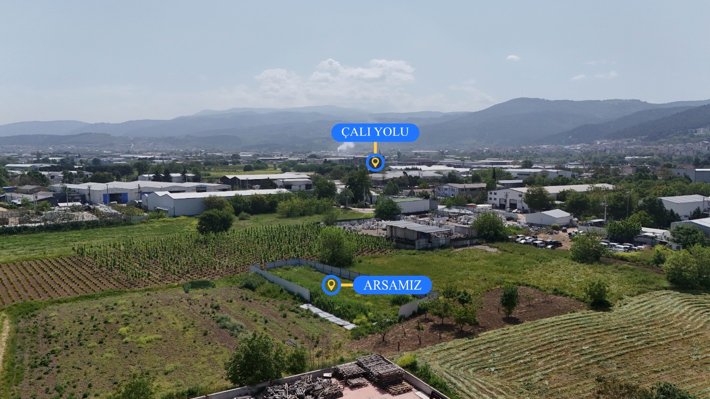 NİLÜFER YAYLACIKTA FABRİKA-DEPO BÖLGESİNDE 719M² TARLA