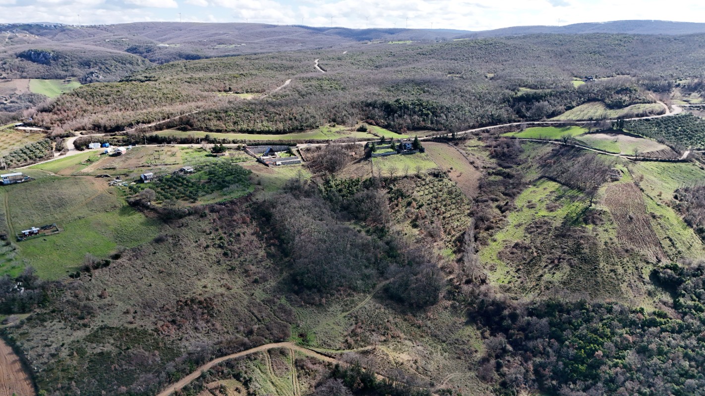 BURSA NİLÜFER AYVA KÖYDE SATILIK GÖLYAZI MANZARALI TARLA