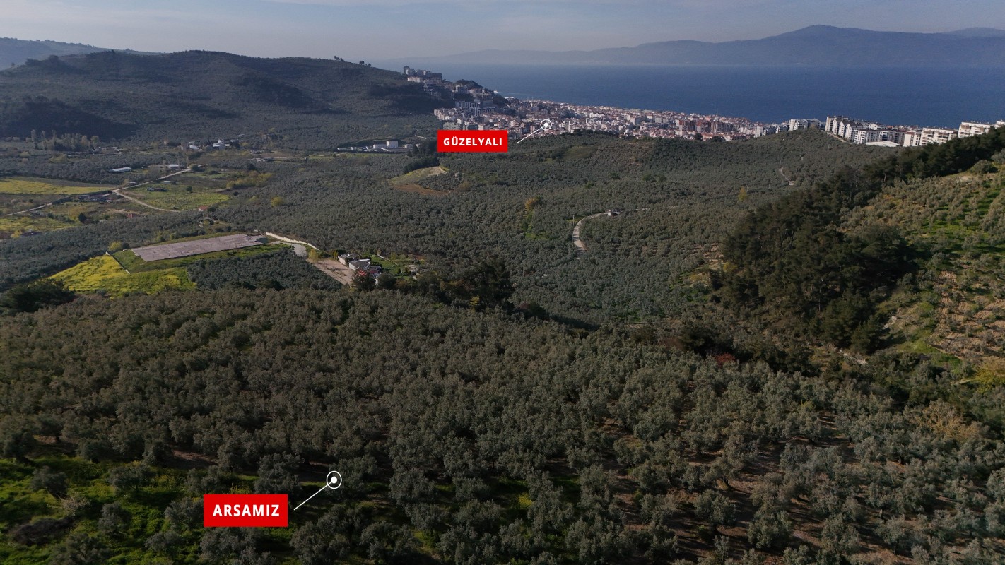 BURSA MUDANYA DENİZ MANZARALI İMAR DİBİ ARAZİ