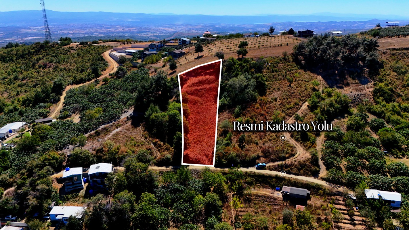 Bursa Mudanya Çepni'de 1.665 m² Resmi Yola Cepheli Satılık Tarla