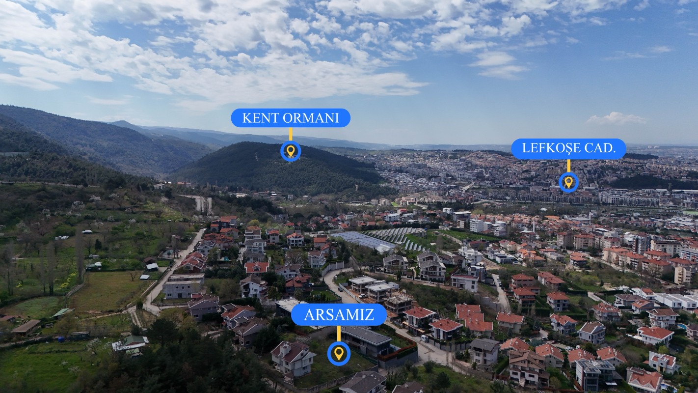 Osmangazi Doburcada Villa Yapımına Uygun 750 m² İmarlı Arsa