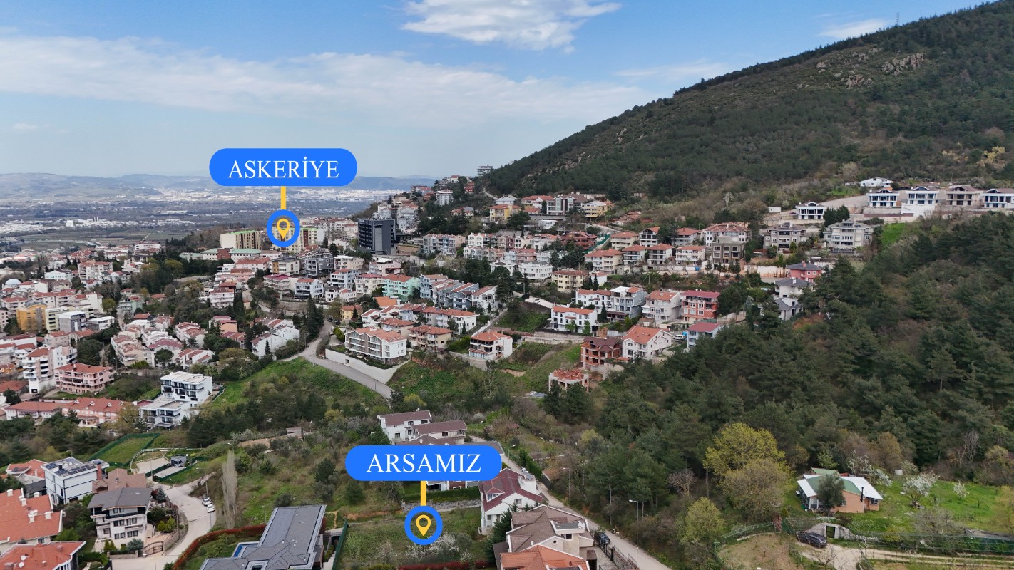 Osmangazi Doburcada Villa Yapımına Uygun 750 m² İmarlı Arsa