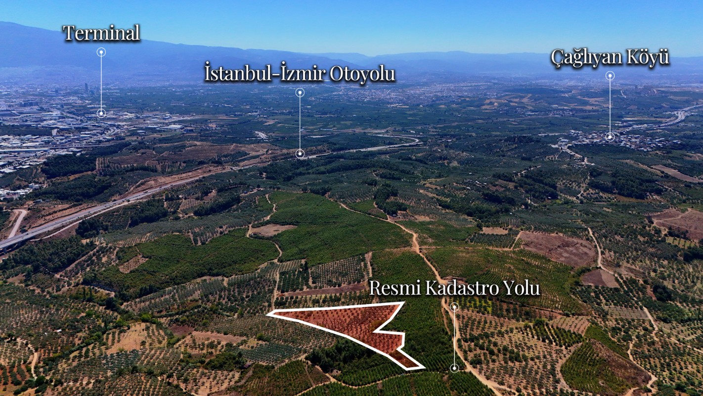 Osmangazi Ovaakça Merkez'de 17.065 m² Resmi Yola Cepheli Tarla